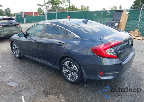 2018 Honda Civic Ex-T from USA, damaged, VIN 2HGFC1F30JH643360